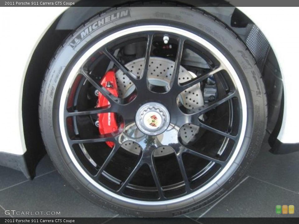 2011 Porsche 911 Carrera GTS Coupe Wheel and Tire Photo #46079020