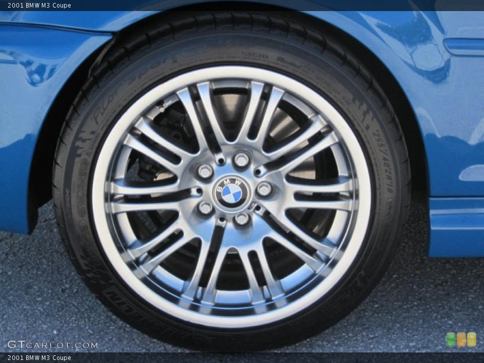 2001 BMW M3 Coupe Wheel and Tire Photo #46081868