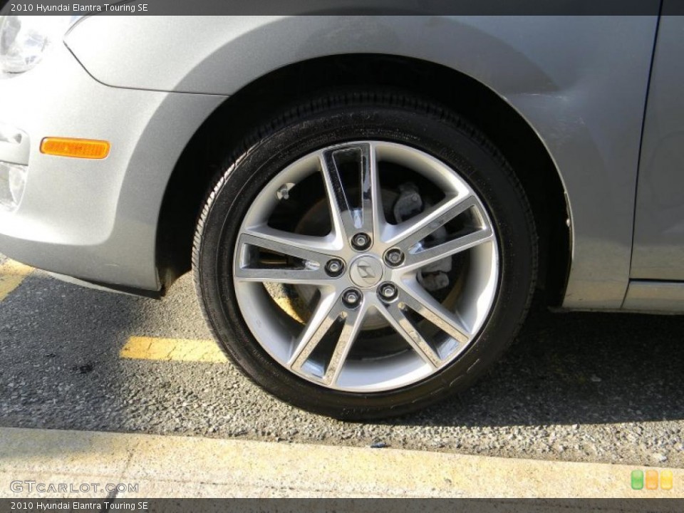2010 Hyundai Elantra Touring SE Wheel and Tire Photo #46086419