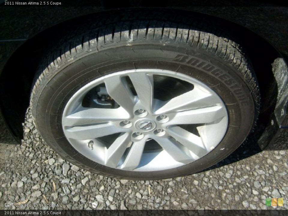 2011 Nissan Altima 2.5 S Coupe Wheel and Tire Photo #46088450