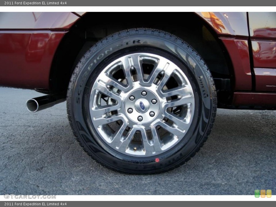 2011 Ford Expedition EL Limited 4x4 Wheel and Tire Photo #46089692