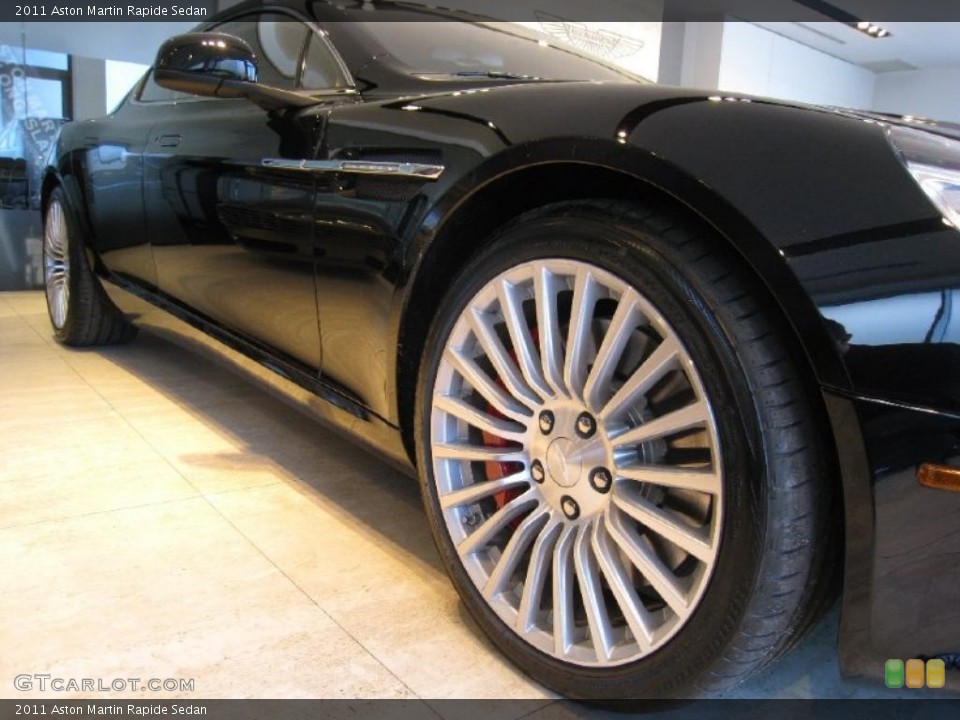 2011 Aston Martin Rapide Sedan Wheel and Tire Photo #46093436