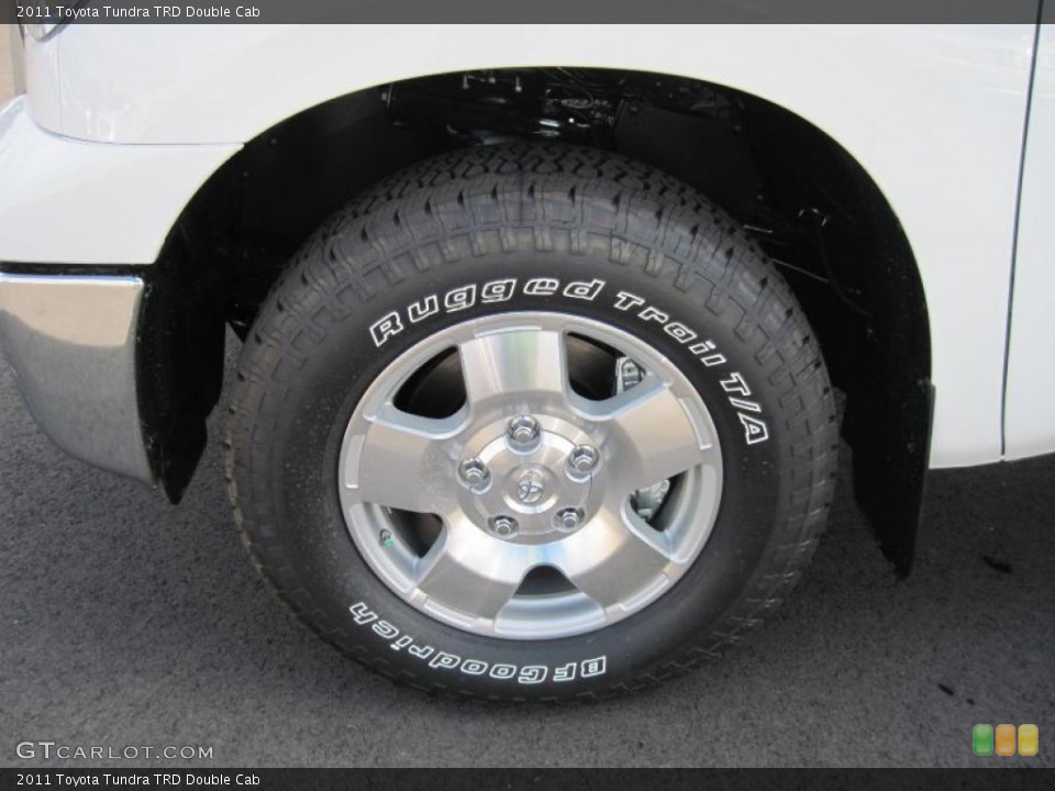 2011 Toyota Tundra TRD Double Cab Wheel and Tire Photo #46093466