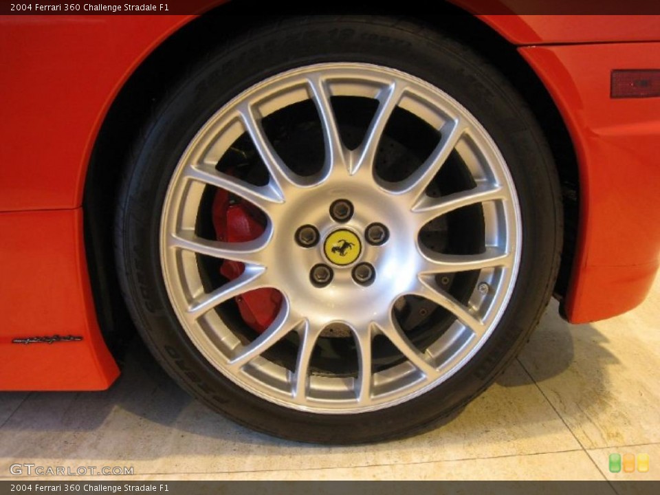 2004 Ferrari 360 Challenge Stradale F1 Wheel and Tire Photo #46094189