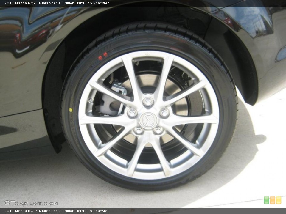 2011 Mazda MX-5 Miata Special Edition Hard Top Roadster Wheel and Tire Photo #46096583