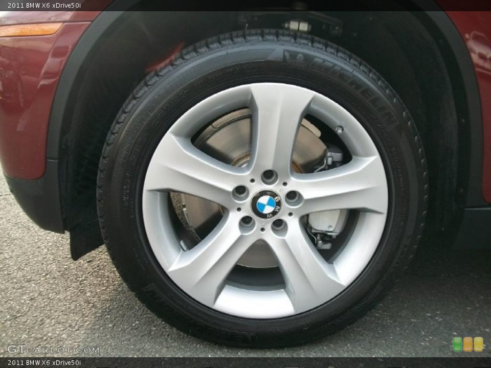 2011 BMW X6 xDrive50i Wheel and Tire Photo #46097165