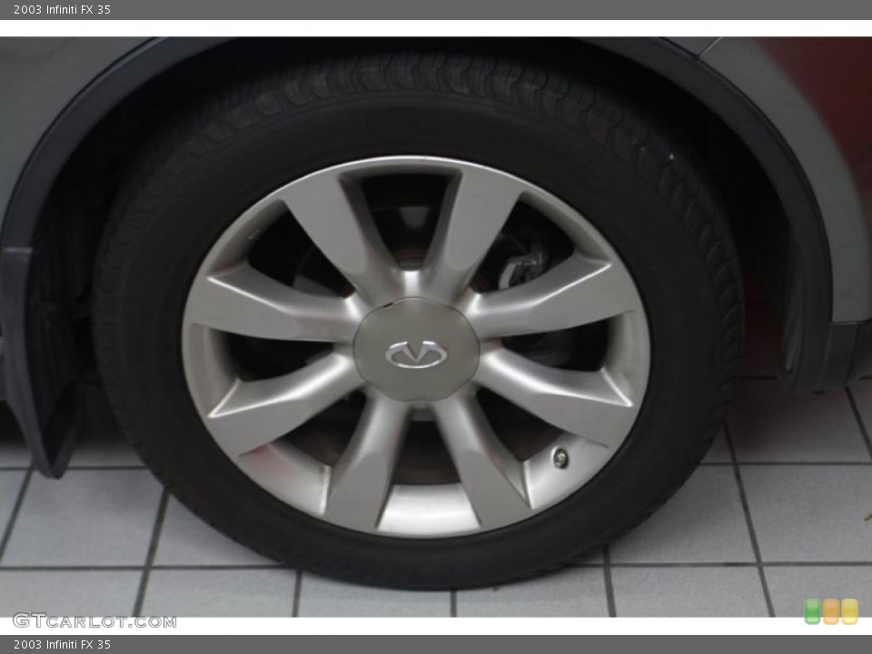 2003 Infiniti FX 35 Wheel and Tire Photo #46107674