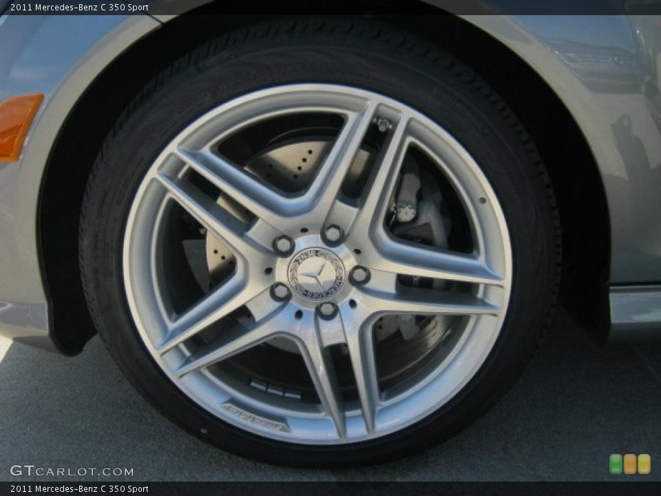 2011 Mercedes-Benz C 350 Sport Wheel and Tire Photo #46113467
