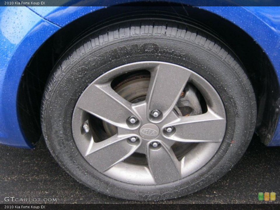 2010 Kia Forte Koup EX Wheel and Tire Photo #46119149