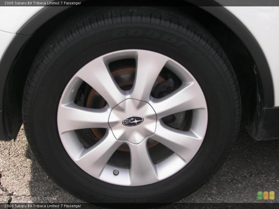 2006 Subaru B9 Tribeca Limited 7 Passenger Wheel and Tire Photo #46119764