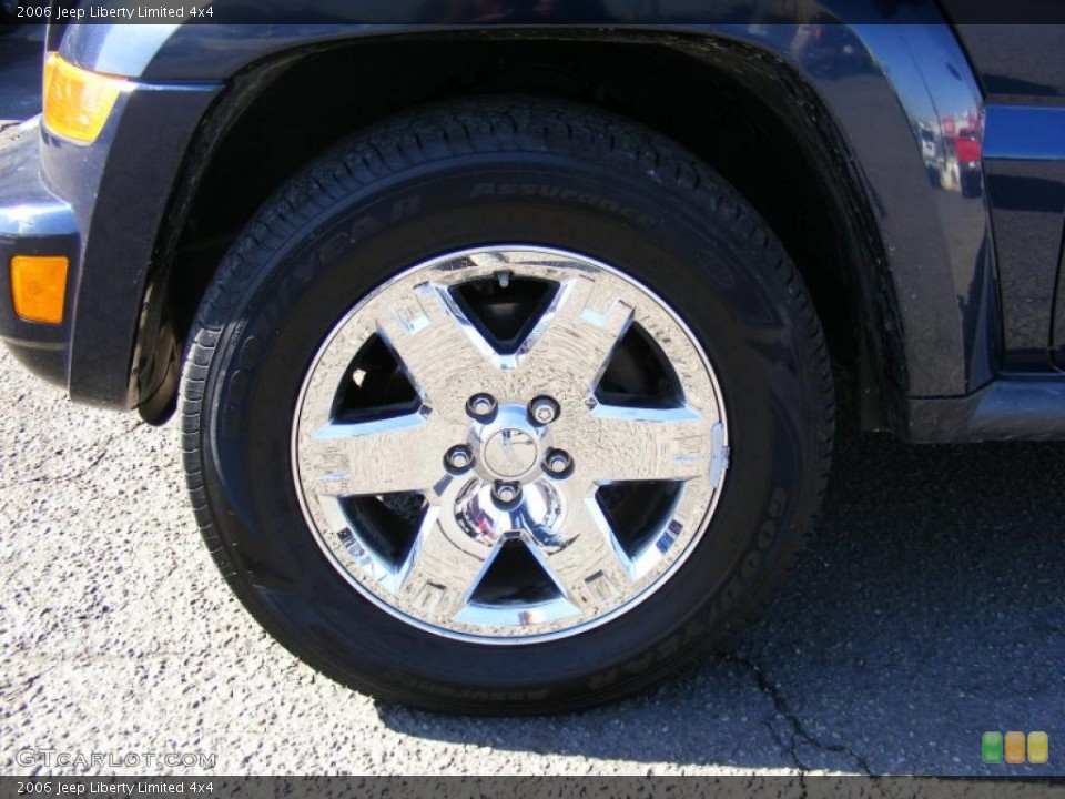 What Size Tires Fit 2006 Jeep Liberty