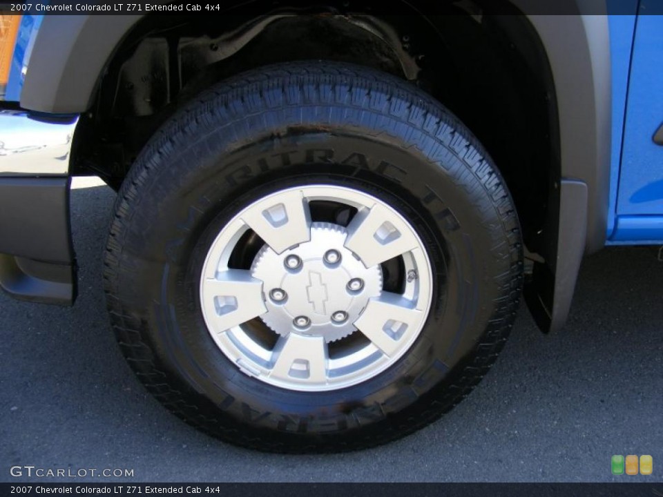 2007 Chevrolet Colorado LT Z71 Extended Cab 4x4 Wheel and Tire Photo #46123437