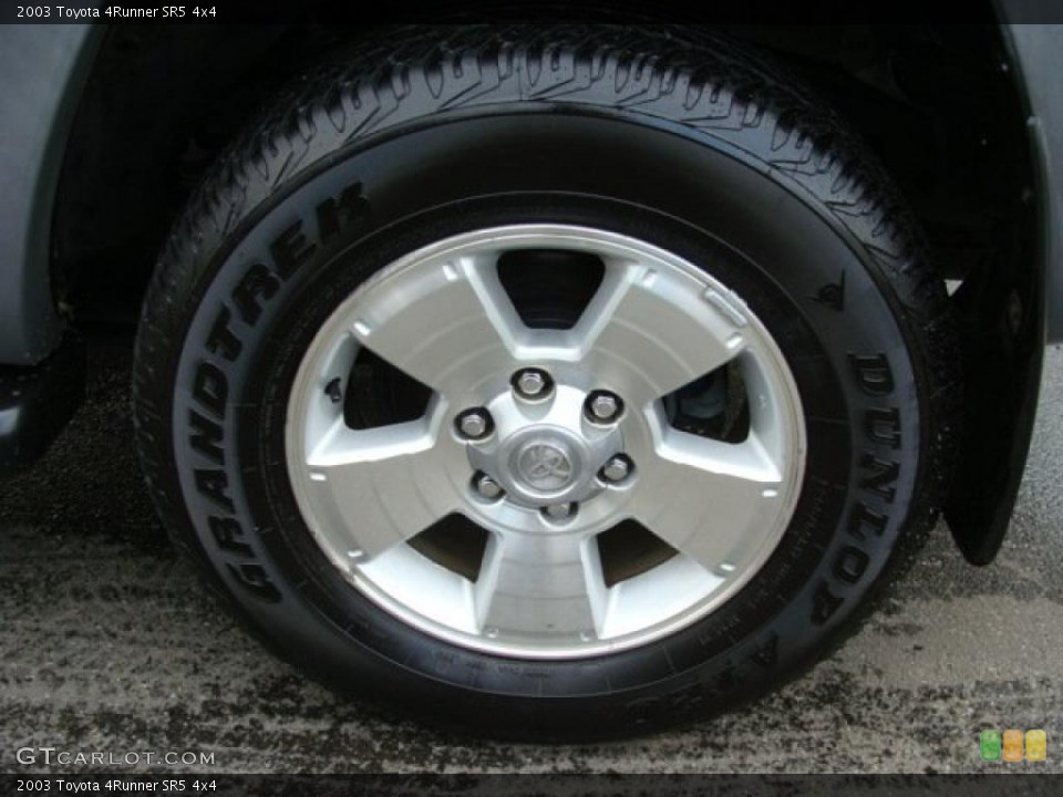 2003 Toyota 4Runner SR5 4x4 Wheel and Tire Photo #46124106