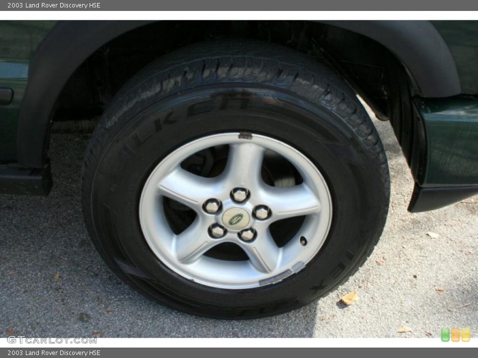 2003 Land Rover Discovery HSE Wheel and Tire Photo #46127568