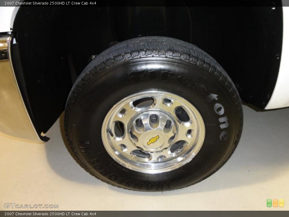 2007 Chevrolet Silverado 2500HD LT Crew Cab 4x4 Wheel and Tire Photo #46132192