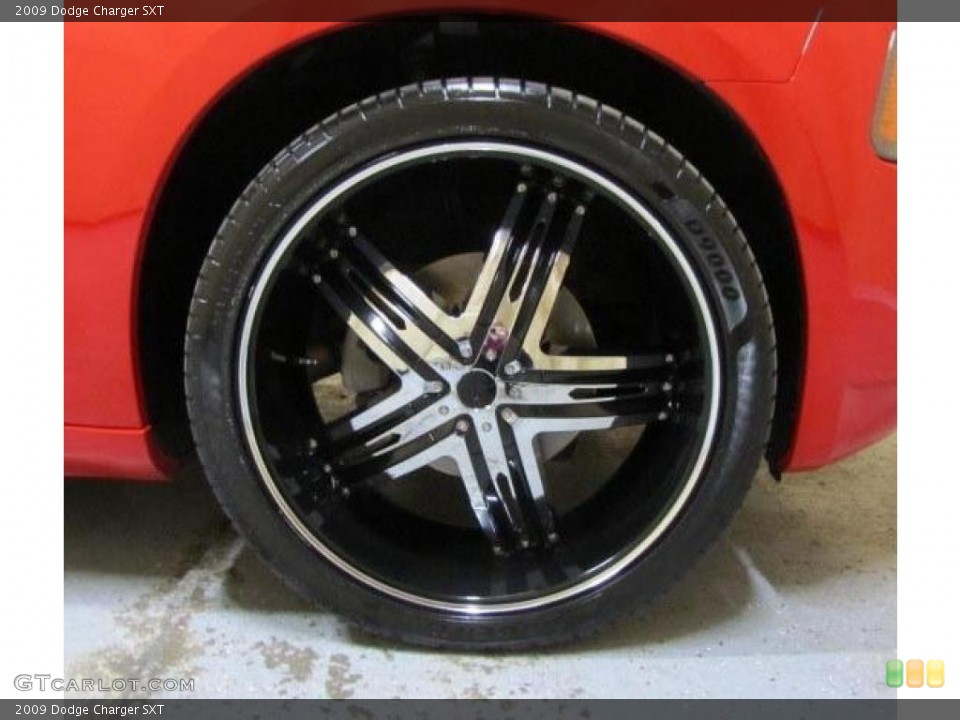 2009 Dodge Charger Custom Wheel and Tire Photo #46136818