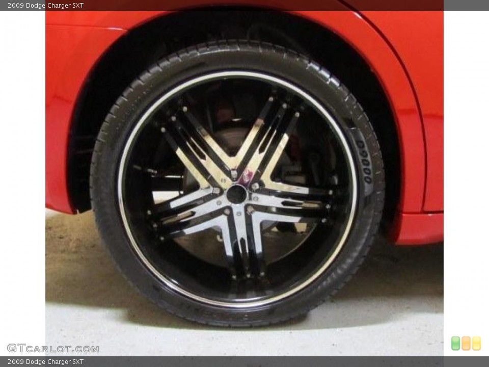 2009 Dodge Charger Custom Wheel and Tire Photo #46136824