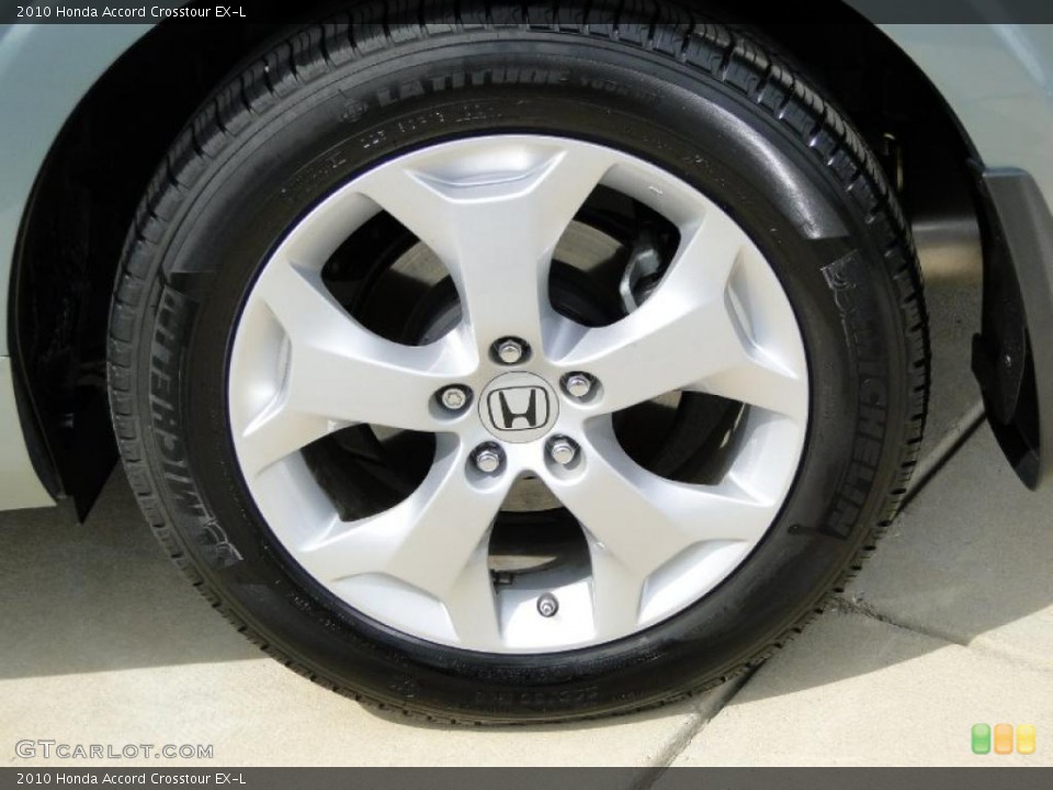 2010 Honda Accord Crosstour EX-L Wheel and Tire Photo #46138633
