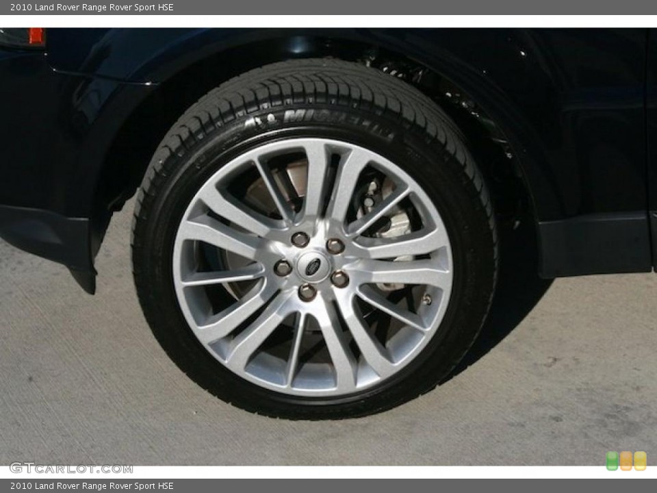 2010 Land Rover Range Rover Sport HSE Wheel and Tire Photo #46140676