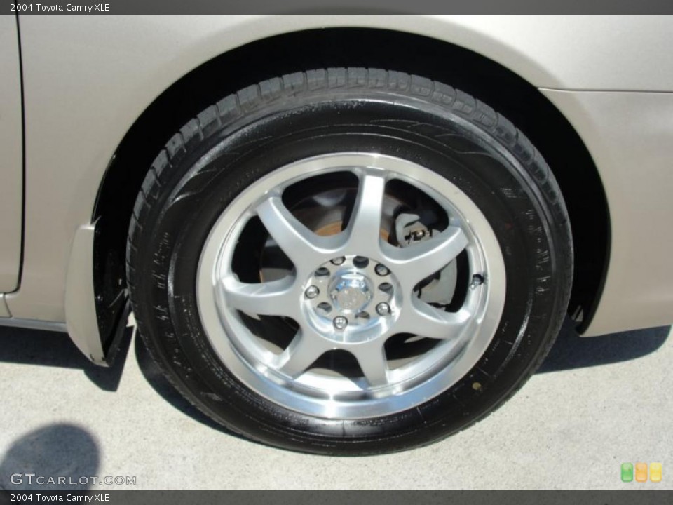 2004 Toyota Camry Custom Wheel and Tire Photo #46143547
