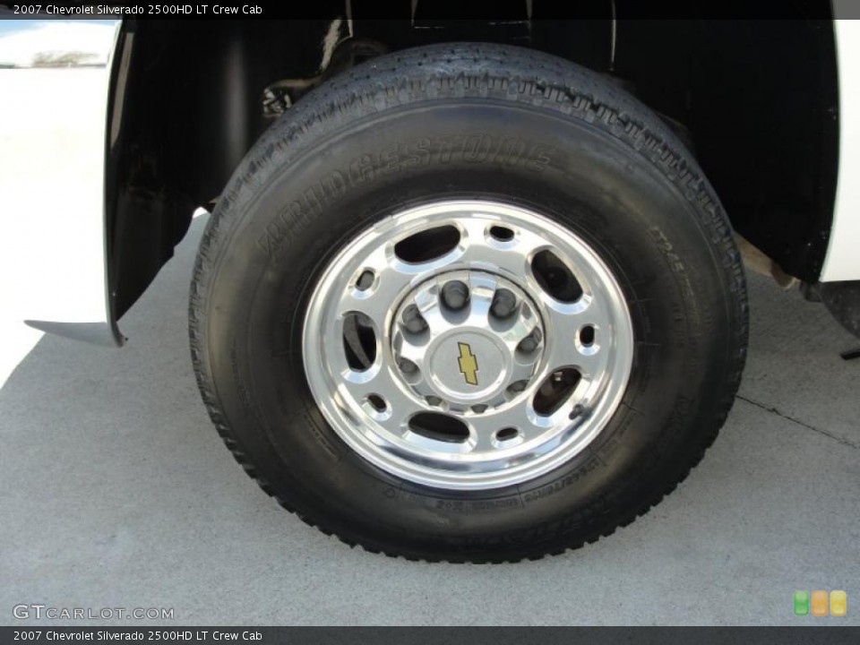 2007 Chevrolet Silverado 2500HD LT Crew Cab Wheel and Tire Photo #46144525