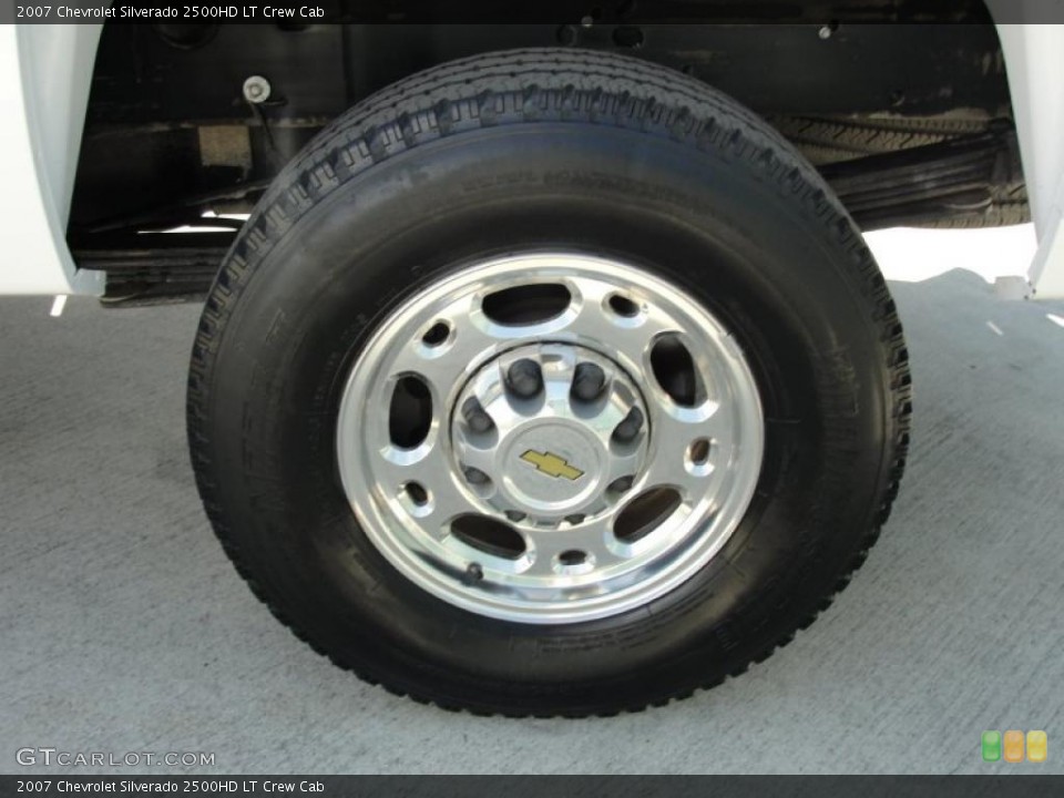 2007 Chevrolet Silverado 2500HD LT Crew Cab Wheel and Tire Photo #46144531