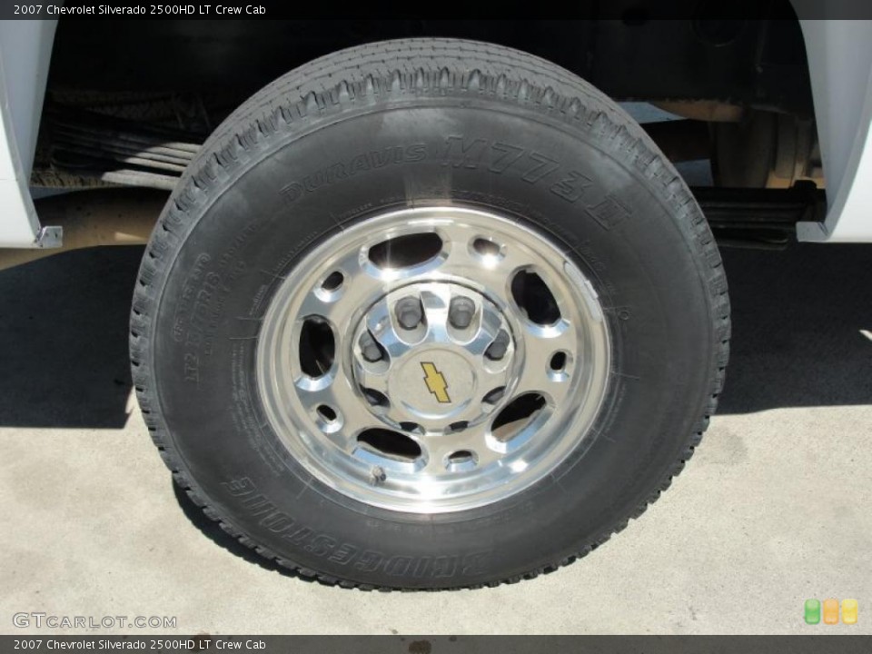 2007 Chevrolet Silverado 2500HD LT Crew Cab Wheel and Tire Photo #46144537