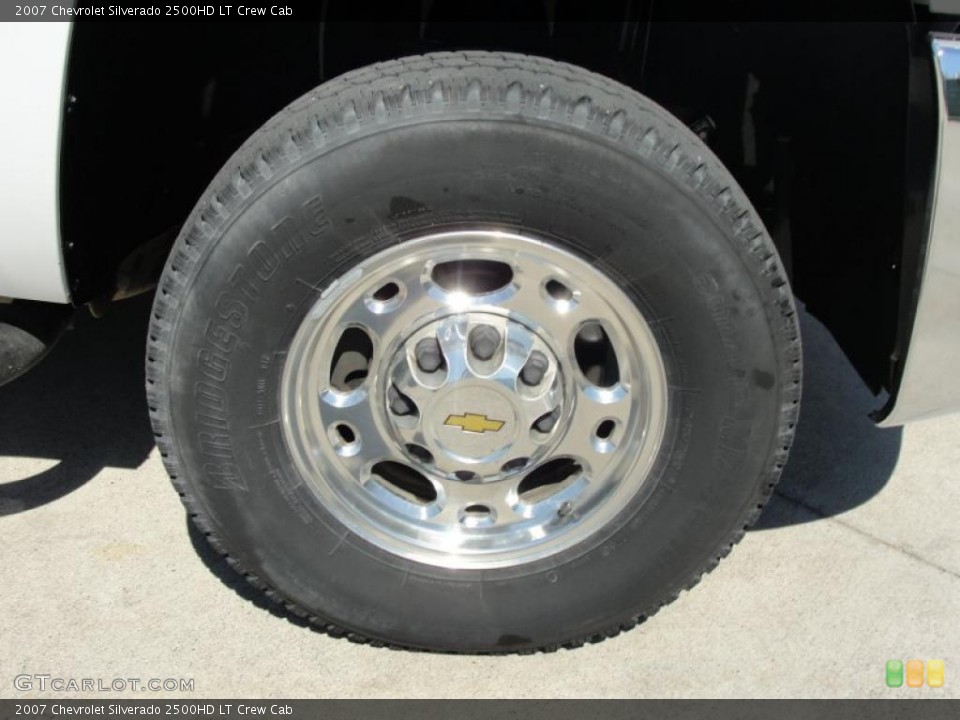 2007 Chevrolet Silverado 2500HD LT Crew Cab Wheel and Tire Photo #46144540