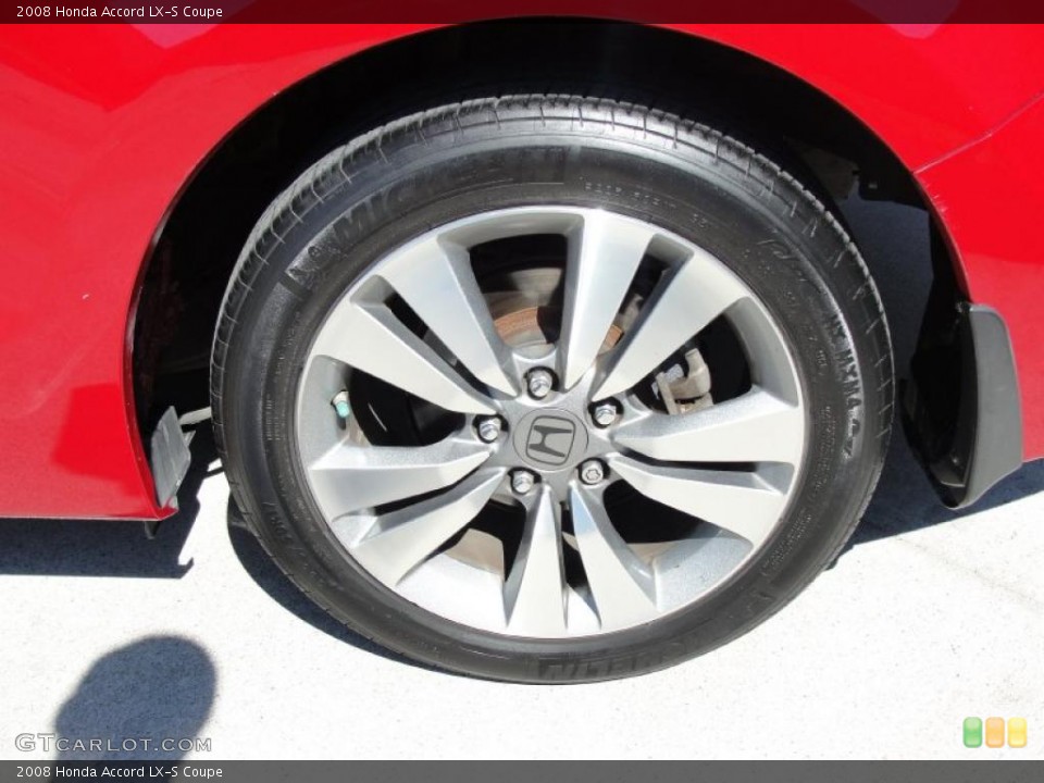 2008 Honda Accord LX-S Coupe Wheel and Tire Photo #46145248