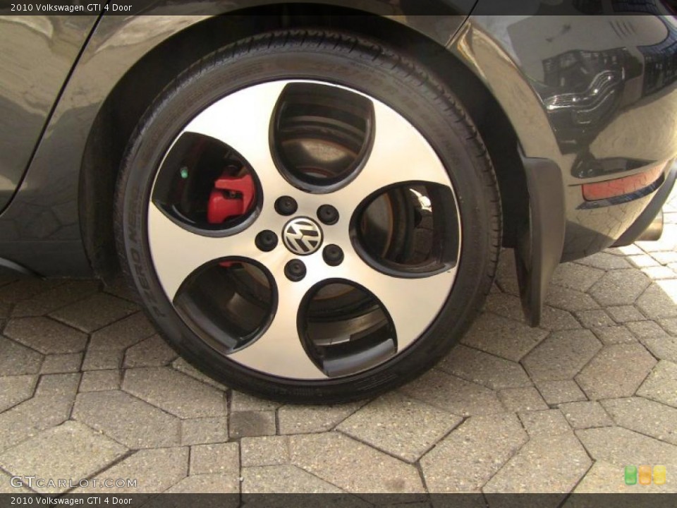 2010 Volkswagen GTI 4 Door Wheel and Tire Photo #46147928