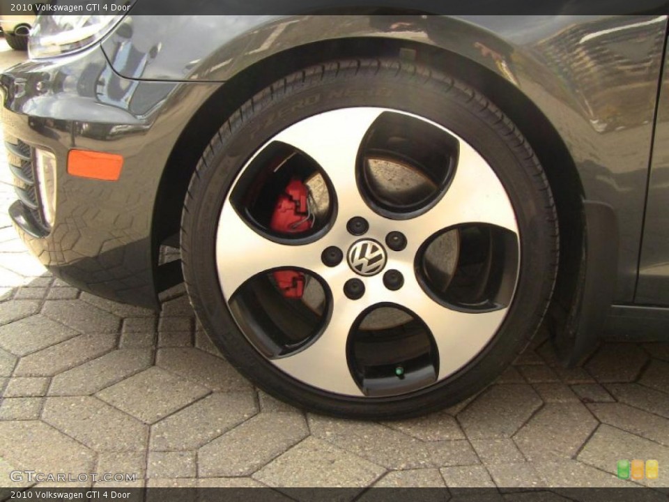 2010 Volkswagen GTI 4 Door Wheel and Tire Photo #46147934