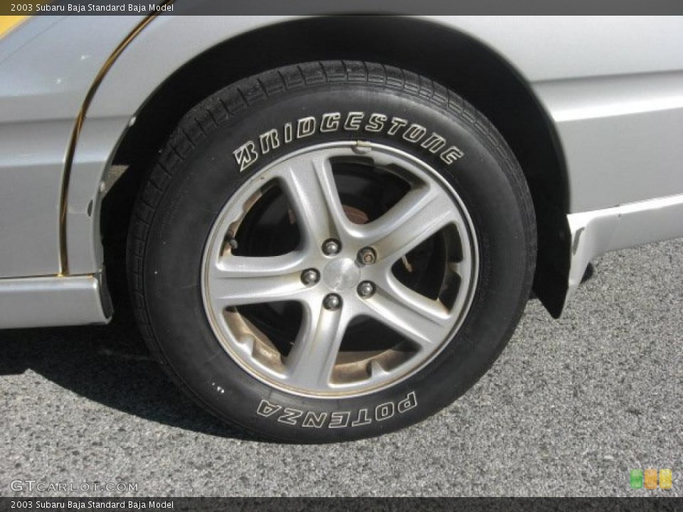 2003 Subaru Baja  Wheel and Tire Photo #46148172