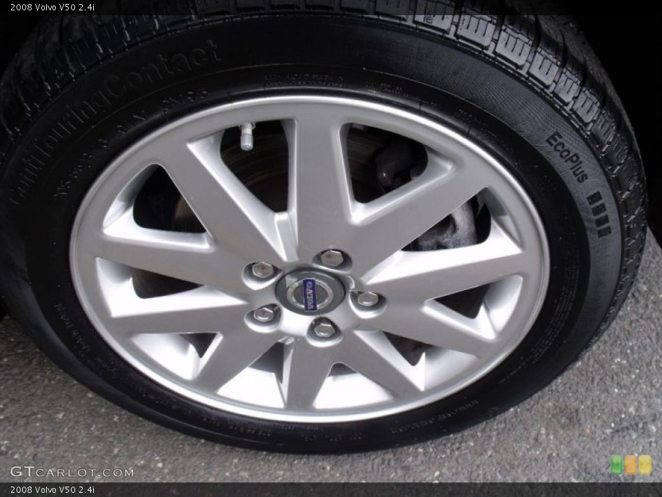 2008 Volvo V50 2.4i Wheel and Tire Photo #46148964