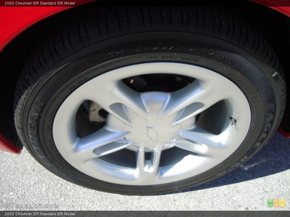 2003 Chevrolet SSR  Wheel and Tire Photo #46150297