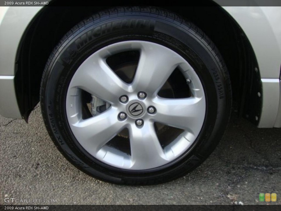 2009 Acura RDX SH-AWD Wheel and Tire Photo #46155813