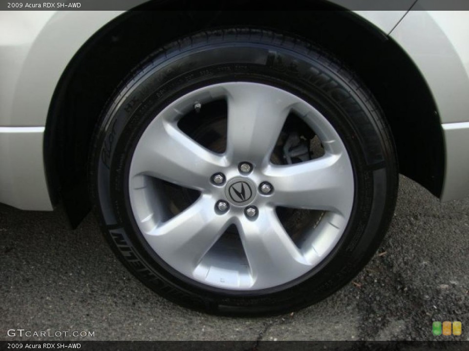 2009 Acura RDX SH-AWD Wheel and Tire Photo #46155824