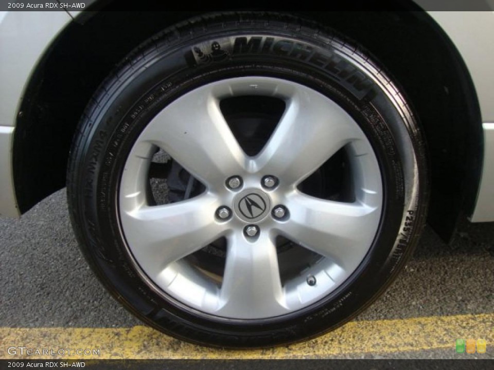 2009 Acura RDX SH-AWD Wheel and Tire Photo #46155831