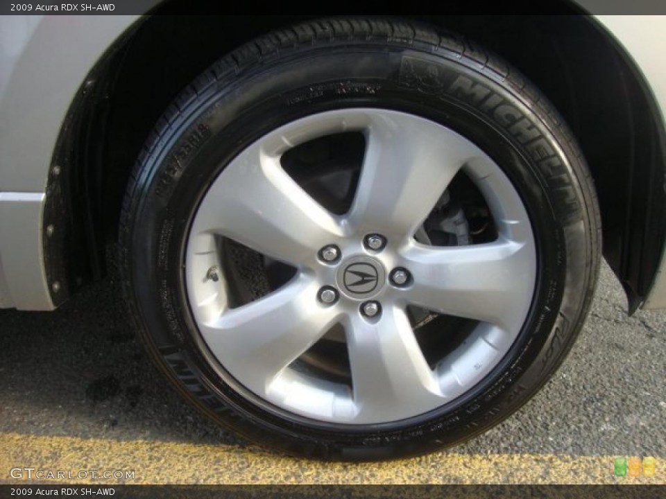 2009 Acura RDX SH-AWD Wheel and Tire Photo #46155840