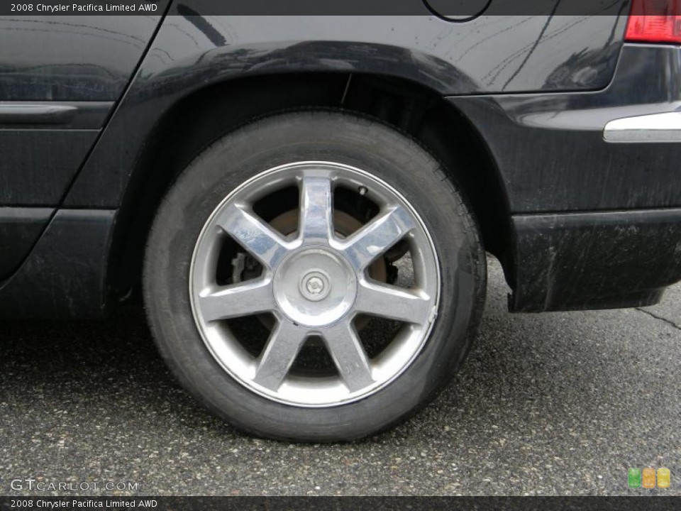 2008 Chrysler Pacifica Limited AWD Wheel and Tire Photo #46157295