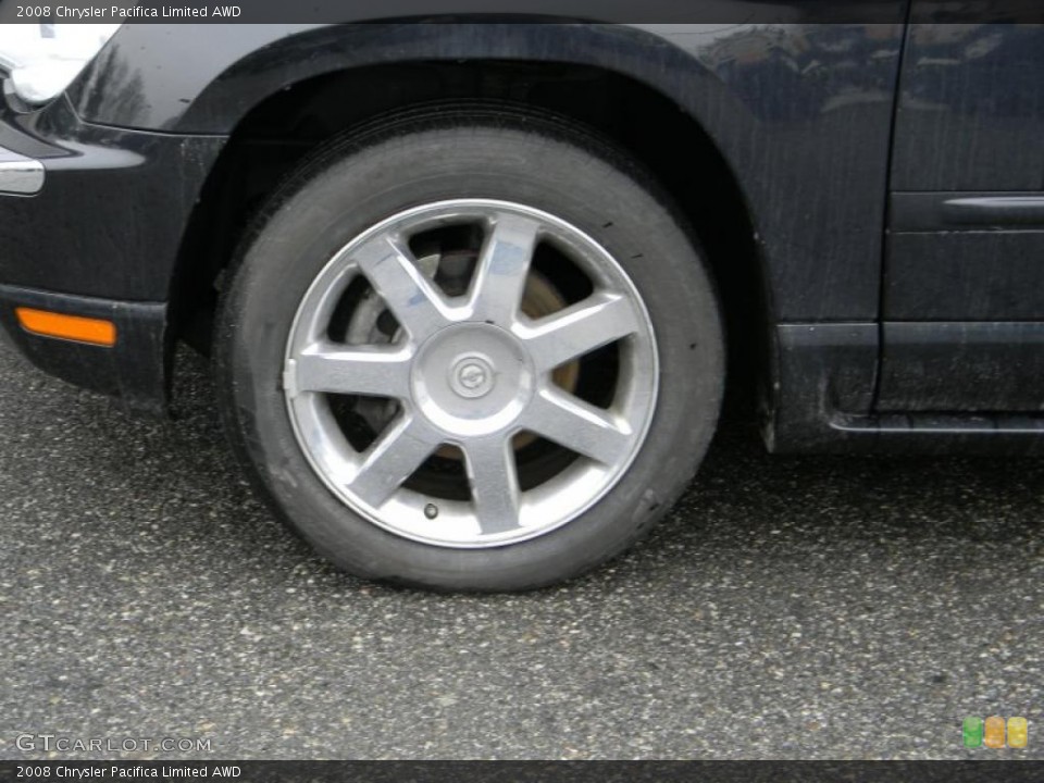 2008 Chrysler Pacifica Limited AWD Wheel and Tire Photo #46157310