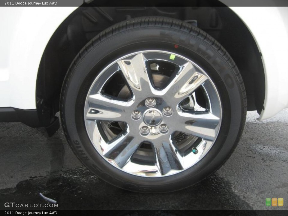 2011 Dodge Journey Lux AWD Wheel and Tire Photo #46161945