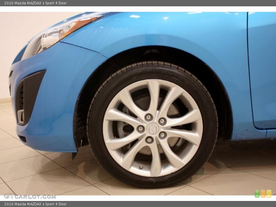 2010 Mazda MAZDA3 s Sport 4 Door Wheel and Tire Photo #46164984