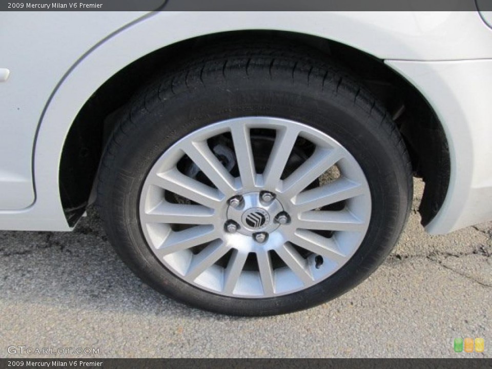 2009 Mercury Milan V6 Premier Wheel and Tire Photo #46167509