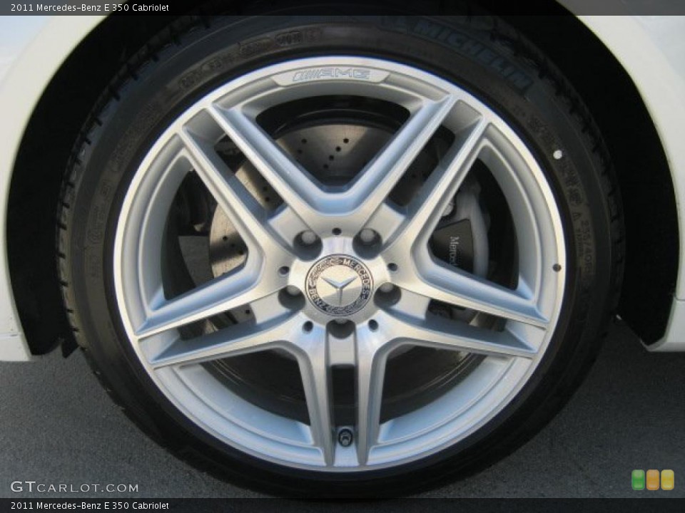 2011 Mercedes-Benz E 350 Cabriolet Wheel and Tire Photo #46168985
