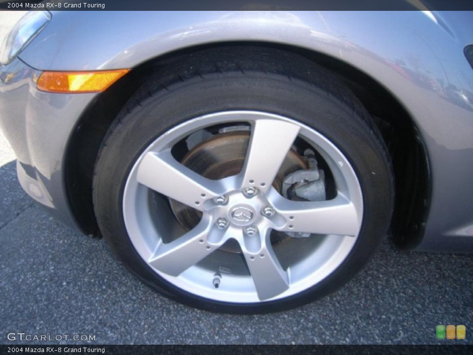 2004 Mazda RX-8 Grand Touring Wheel and Tire Photo #46171661