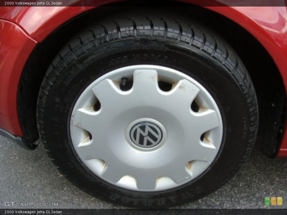 2000 Volkswagen Jetta GL Sedan Wheel and Tire Photo #46172445