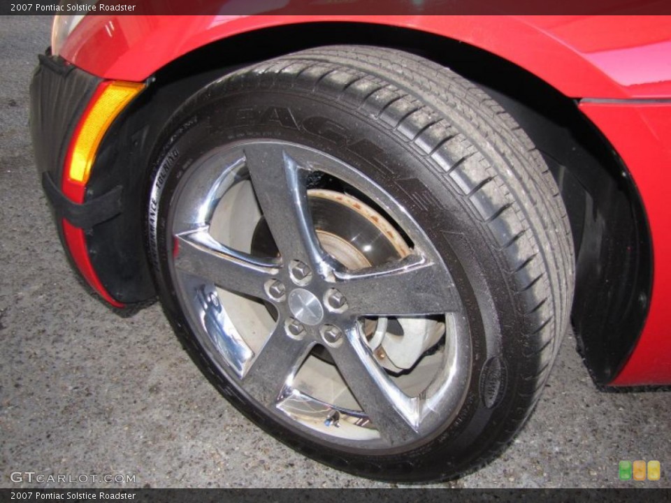 2007 Pontiac Solstice Roadster Wheel and Tire Photo #46173488