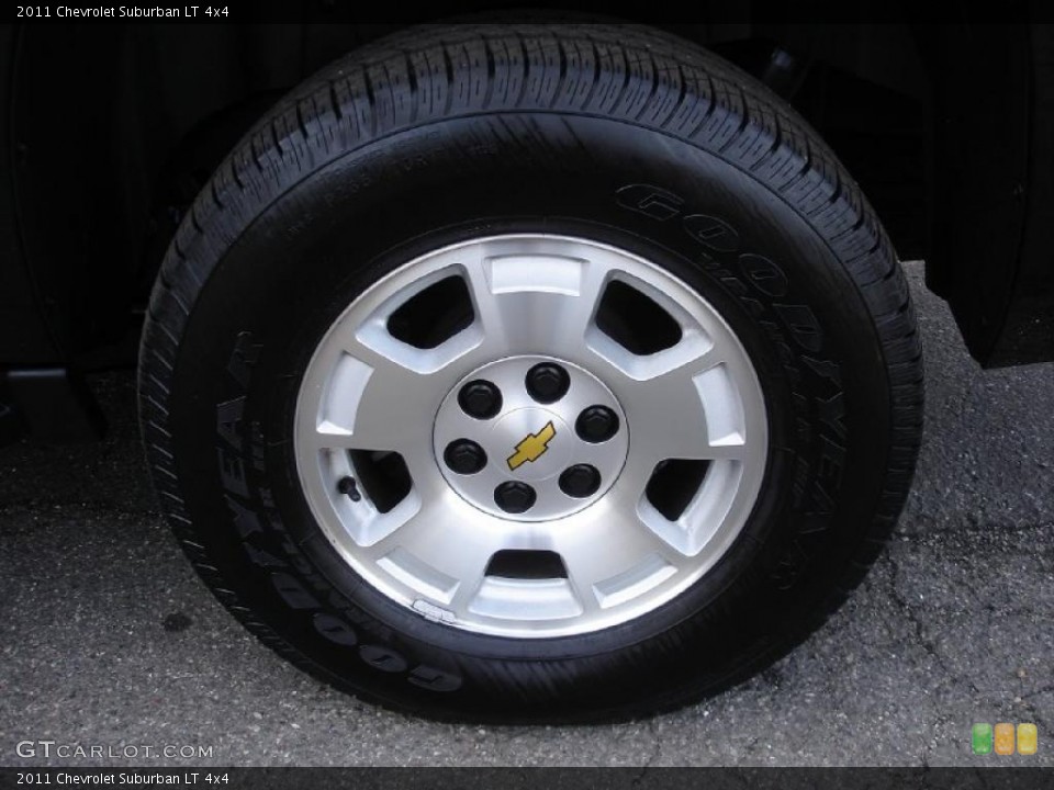 2011 Chevrolet Suburban LT 4x4 Wheel and Tire Photo #46176792