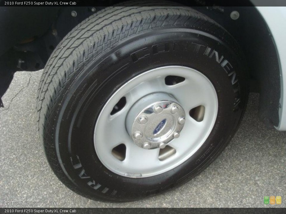 2010 Ford F250 Super Duty XL Crew Cab Wheel and Tire Photo #46177431