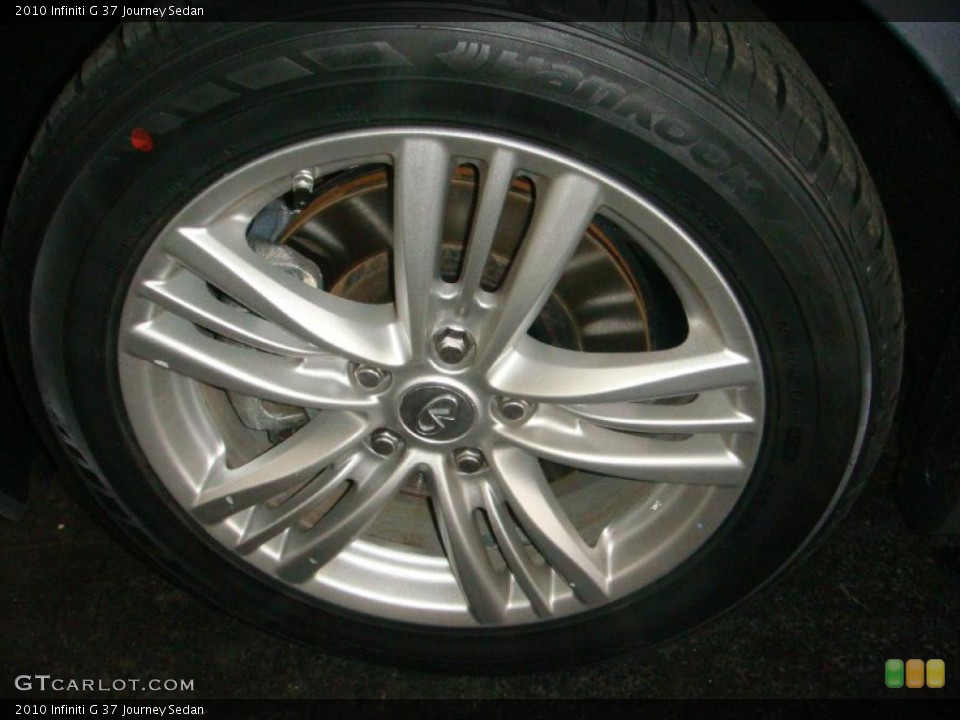 2010 Infiniti G 37 Journey Sedan Wheel and Tire Photo #46180185